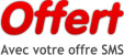Oferecido com a oferta SMS