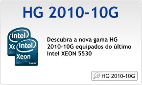 Descubra o nosso servidor HG equipado do último Intel Xeon E 5530
